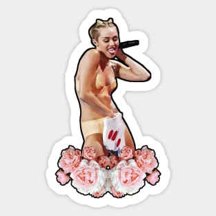 Miley Floral Sticker